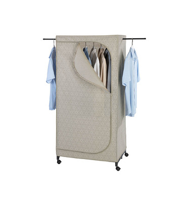 Balance Kleiderschrank beige keine Fachböden 75,0 x 50,0 x 160,0 cm
