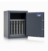 Schlüsseltresor 157007.11 safe4key 102kg grau mit Doppelbartschloss Stahlblech
