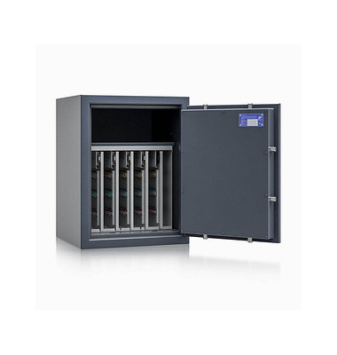 Schlüsseltresor 157007.11 safe4key 102kg grau mit Doppelbartschloss Stahlblech