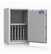 Schlüsseltresor 157009.01 safe4key 117kg lichtgrau mit Doppelbartschloss Stahlblech
