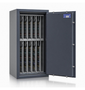 Schlüsseltresor 157012.11 safe4key 159kg grau mit Doppelbartschloss Stahlblech