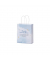 Geschenktasche 991771, allgemein, gedrehte Papierkordel, Freunde sind wie Sterne, 180mm x 220mm