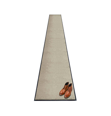 Fußmatte Eazycare Style graubeige 85,0 x 300,0 cm