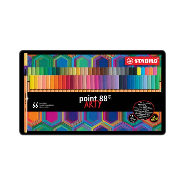 4006381579742 - 8866-031 sortiert 4006381579742 STABILO 66 Stück