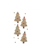 Weihnachtsetikett