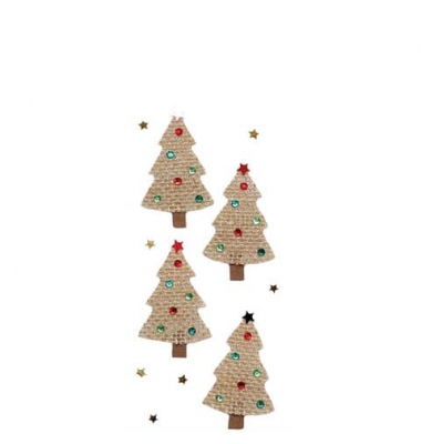 Weihnachtsetikett