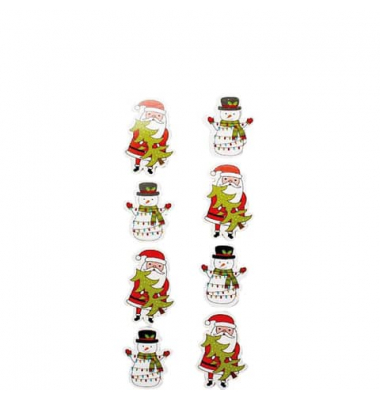 Weihnachtsetikett