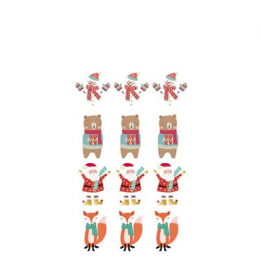 Weihnachtsetikett