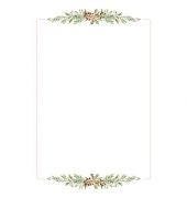 Weihnachtsbriefpapier Weihnachtsgesteck 16431099600 A4 100g 