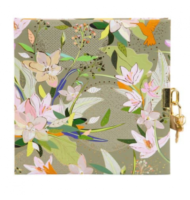 Tagebuch 44 4888, Royal Lilly, 16,5x16,5cm (BxH), 96 Seiten