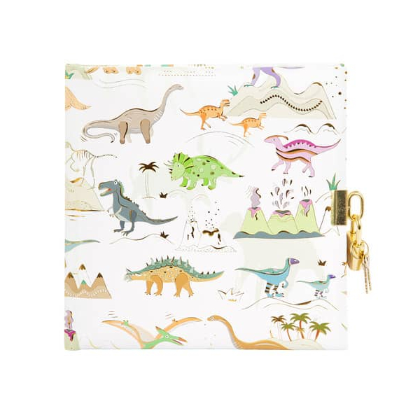 2 Stück TURNOWSKY Tagebuch 44 839, Dinosauria, 16,5x16,5cm (BxH), 96 Seiten 4009835448397 TURNOWSKY