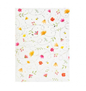 Notizbuch 64 489, Summer day, wei&szlig;, A5, blanko, 100g, 100 Blatt / 200 Seiten