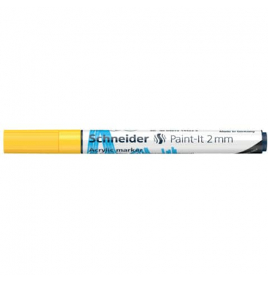 Acrylmarker Paint-It 310 2mm gelb
