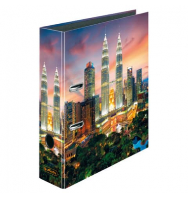 Motivordner maX.file Wolkenkratzer Petronas Towers 50044412, A4 80mm breit