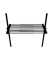 Teleskop-Garderobe Herkules 50638100 schwarz Metall 1 Haken 75,0-120,0 cm