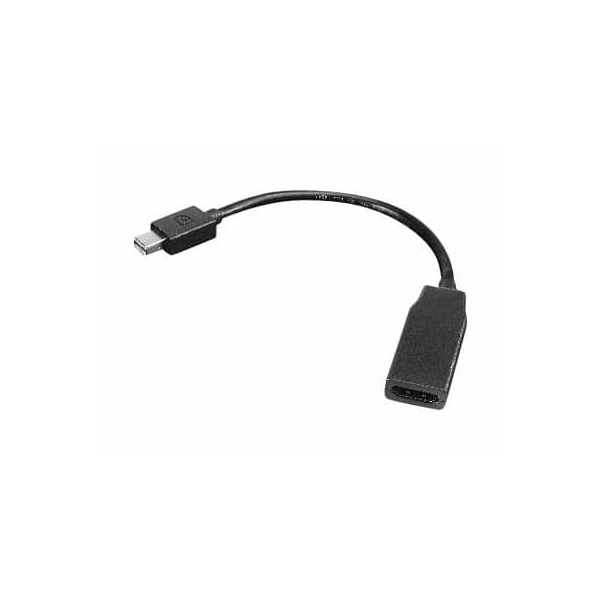 0887037753167 - - Videokabel - Mini DisplayPort (M) zu HDMI (W) - 20 cm - für ThinkCentre M75t Gen 2  ThinkPad P51  ThinkStation P330 Gen 2  P34X  P350  P520  P620