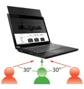  Blickschutzfilter 016227, 13,3 Zoll, transparent/schwarz