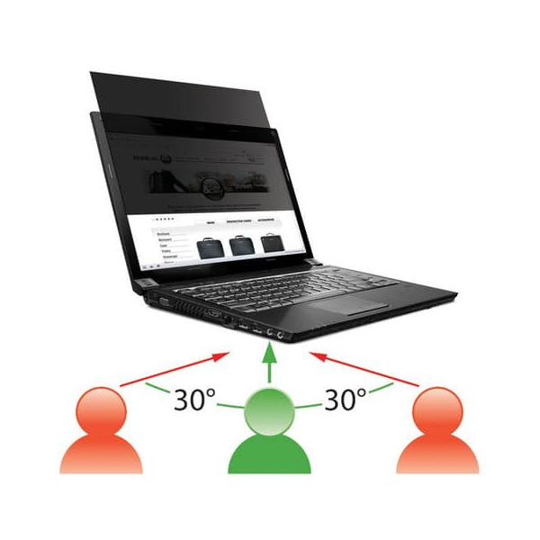 3760080653066 - Mobilis - Blickschutzfilter für Notebook - 338 cm Breitbild (133 Zoll Breitbild)