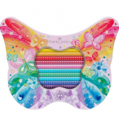 Buntstifte-Set Geschenkset Sparkle, 201971, farbig sortiert, dreikant, ergonomisch, Etui  Metall