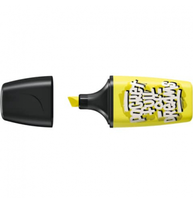 Textmarker STABILO BOSS MINI by Snooze One, 07/24-10, gelb, 2-5mm Keilspitze