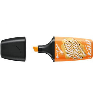 Textmarker STABILO BOSS MINI by Snooze One, 07/54-10, orange, 2-5mm Keilspitze