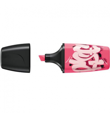 Textmarker STABILO BOSS MINI by Snooze One, 07/56-10, pink, 2-5mm Keilspitze