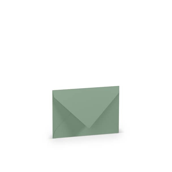 10 Stück Rössler Designbriefumschlag Paperado 1103007067, C7, nassklebend, 100g, eucalyptus 4014970206283 Rössler 5 Stück