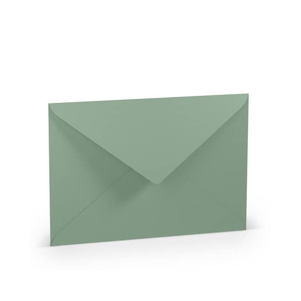 10 Stück Rössler Designbriefumschlag Paperado 1103011067, C5, nassklebend, 100g, eucalyptus 4014970206306 Rössler 5 Stück