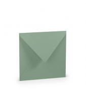 Designbriefumschlag Paperado 1103040067, quadratisch, nassklebend, 100g, eucalyptus