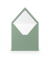 Designbriefumschlag Paperado 1103040067, quadratisch, nassklebend, 100g, eucalyptus