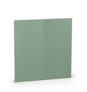 Blanko-Grußkarten 1103069067 DIN lang hoch doppelt 220g planliegend eucalyptus