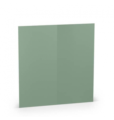 Blanko-Grußkarten 1103069067 DIN lang hoch doppelt 220g planliegend eucalyptus