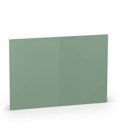 Blanko-Grußkarten Kartenpack 1103070067 A5 220g planliegend eucalyptus