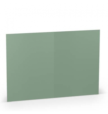 Blanko-Grußkarten 1103072067 DIN B6  Hoch doppelt 220g planliegend eucalyptus