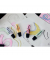 Textmarker STABILO BOSS ORIGINAL by Ju Schnee Bonbonglas, 70/60-1-101, Display, 4-farbig sortiert, 2-5mm Keilspitze