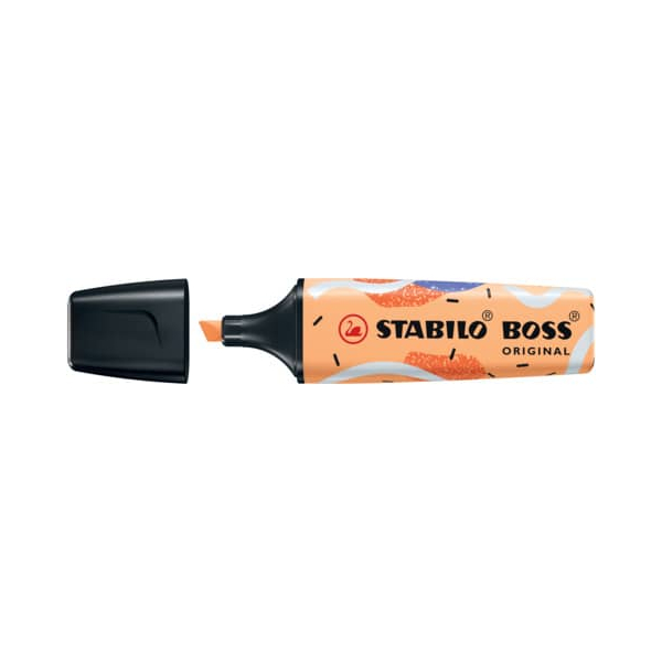 10 Stück Stabilo Textmarker STABILO BOSS ORIGINAL by Ju Schnee, 70/125-101, orange, 2-5mm Keilspitze 4006381590730 Stabilo