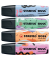 Textmarker BOSS ORIGINAL by Ju Schnee, 70/4-1-101-5, Etui, mint/wolkenblau/fuchsia/orange, 2-5mm Keilspitze