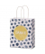 Geschenktasche 991764, allgemein, gedrehte Papierkordel, Danke, 180mm x 220mm