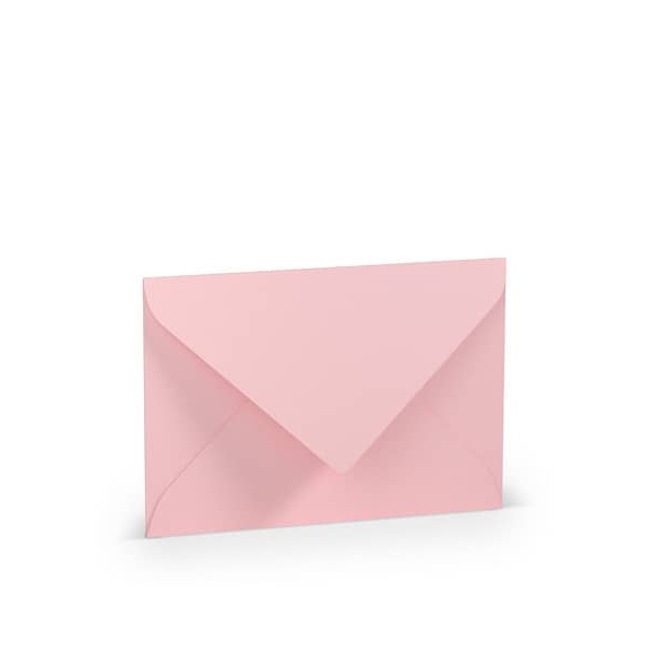 50 Stück Rössler Designbriefumschlag Paperado 164020123, B6, nassklebend, 100g, Flamingo gerippt 4014969227411 Rössler