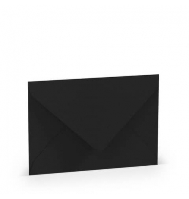 Designbriefumschlag 16402070, B6, nassklebend, 100g, schwarz