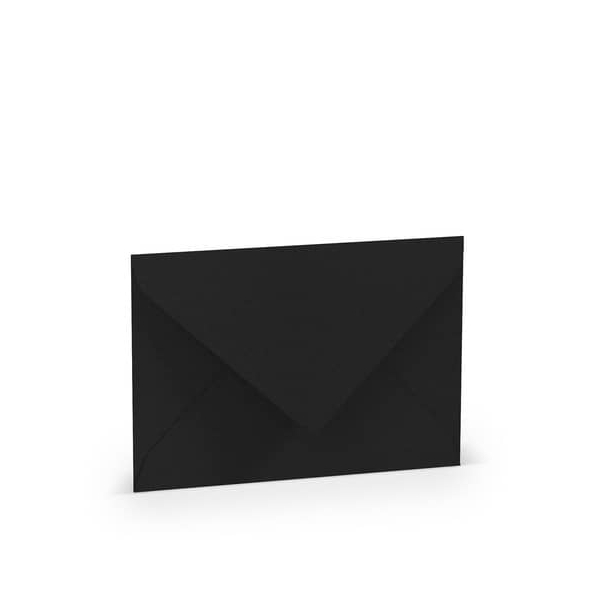50 Stück Rössler Designbriefumschlag Paperado 16402070, B6, nassklebend, 100g, schwarz 4014969227633 Rössler