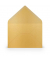Briefumschlag 16402075 B6 ohne Fenster nassklebend 100g gold