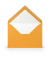 Designbriefumschlag Paperado 1103020043, B6, nassklebend, 100g, ocker