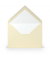Designbriefumschlag Paperado 1103020008, B6, nassklebend, 100g, chamois