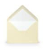 Designbriefumschlag Paperado 1103020008, B6, nassklebend, 100g, chamois