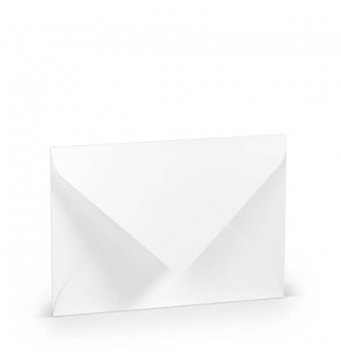Briefumschlag 1103020009 B6 ohne Fenster nassklebend 100g gerippt weiß