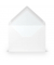 Designbriefumschlag 1103020009, B6, nassklebend, 100g, wei&szlig;