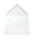 Designbriefumschlag 1103020009, B6, nassklebend, 100g, wei&szlig;