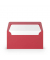 Designbriefumschlag Paperado 1103002036, Din Lang, nassklebend, 100g, rot