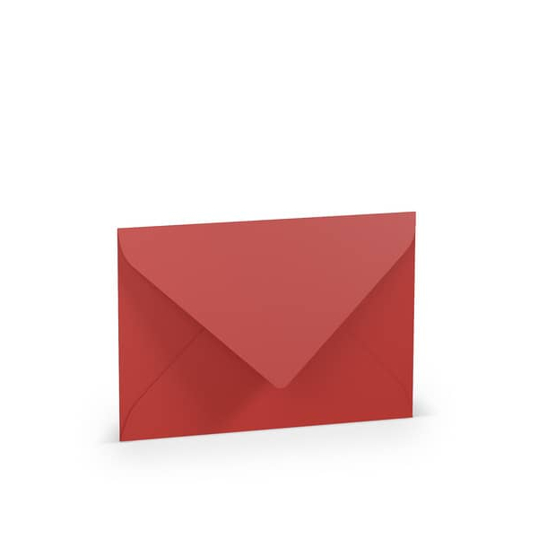 10 Stück Rössler Designbriefumschlag Paperado 1103020126, B6, nassklebend, 100g, tomate 4014969350805 Rössler 5 Stück